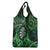 New Zealand Darts Grocery Bag Maori Koru Dartboard Green Flame