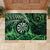 New Zealand Darts Rubber Doormat Maori Koru Dartboard Green Flame