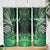 Personalised New Zealand Darts Skinny Tumbler Maori Koru Dartboard Green Flame