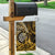 New Zealand Darts Garden Flag Maori Koru Dartboard Gold Flame