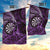 New Zealand Darts Garden Flag Maori Koru Dartboard Purple Flame