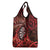 New Zealand Darts Grocery Bag Maori Koru Dartboard Red Flame