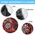 New Zealand Darts Spare Tire Cover Maori Koru Dartboard Red Flame