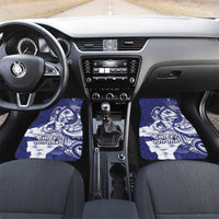 Guam Chief Quipuha Car Mats Polynesian Pattern With Guasali Flowers