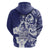 Guam Chief Quipuha Hoodie Polynesian Pattern With Guasali Flowers