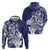 Guam Chief Quipuha Hoodie Polynesian Pattern With Guasali Flowers