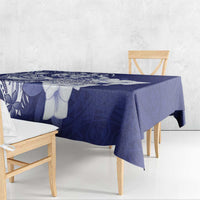 Guam Chief Quipuha Tablecloth Polynesian Pattern With Guasali Flowers