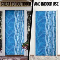 Hawaii Prince Kuhio Door Cover Blue Hawaiian Lau Maia With Leis LT05 - Polynesian Pride