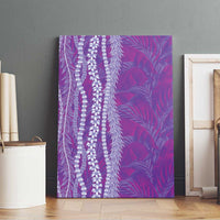 Hawaii Prince Kuhio Canvas Wall Art Violet Hawaiian Lau Maia With Leis