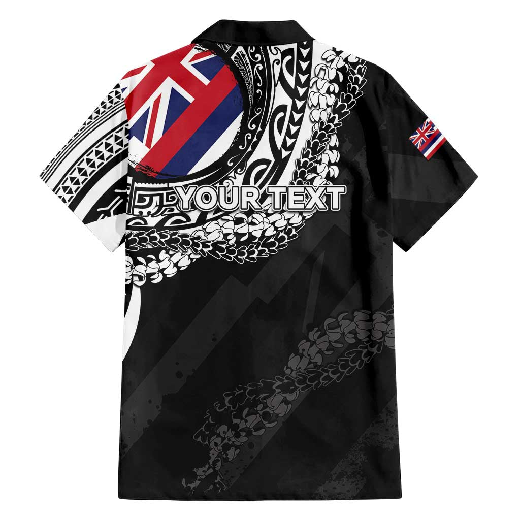 Personalised Hawaii Prince Kuhio Family Matching Off Shoulder Maxi Dress and Hawaiian Shirt Hawaiian Maile Lei