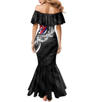 Personalised Hawaii Prince Kuhio Mermaid Dress Hawaiian Maile Lei LT05 - Polynesian Pride