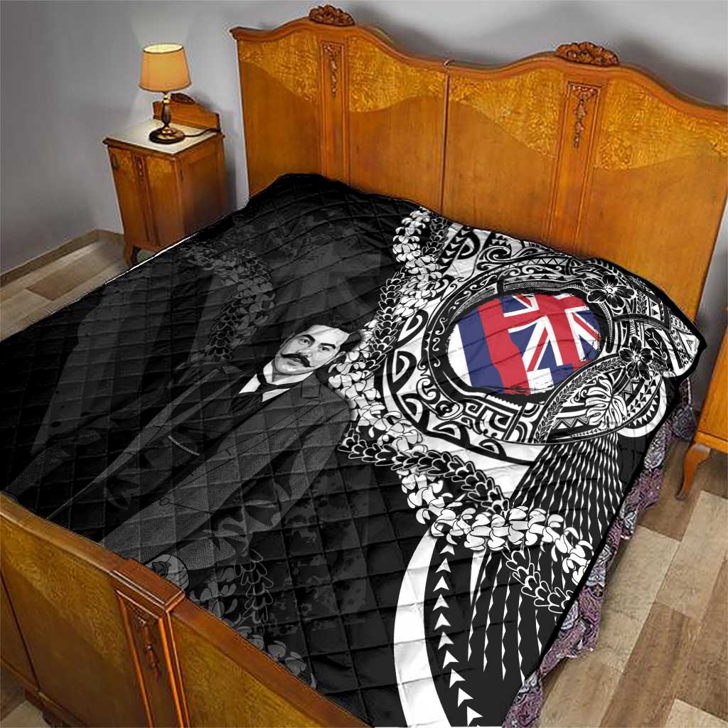 Hawaii Prince Kuhio Quilt Hawaiian Maile Lei