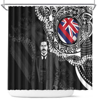 Hawaii Prince Kuhio Shower Curtain Hawaiian Maile Lei