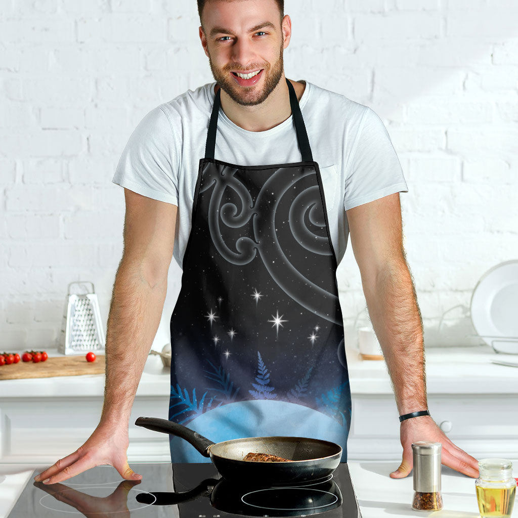 New Zealand Matariki Apron Pleiades Star Cluster Blue Galaxy