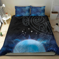 New Zealand Matariki Bedding Set Pleiades Star Cluster Blue Galaxy