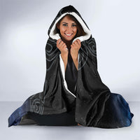 New Zealand Matariki Hooded Blanket Pleiades Star Cluster Blue Galaxy LT05 - Polynesian Pride