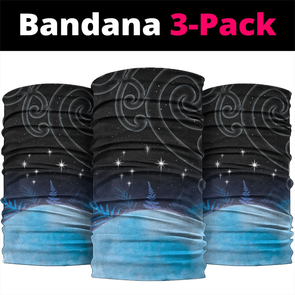 New Zealand Matariki Neck Gaiter Pleiades Star Cluster Blue Galaxy