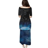 New Zealand Matariki Puletasi Pleiades Star Cluster Blue Galaxy