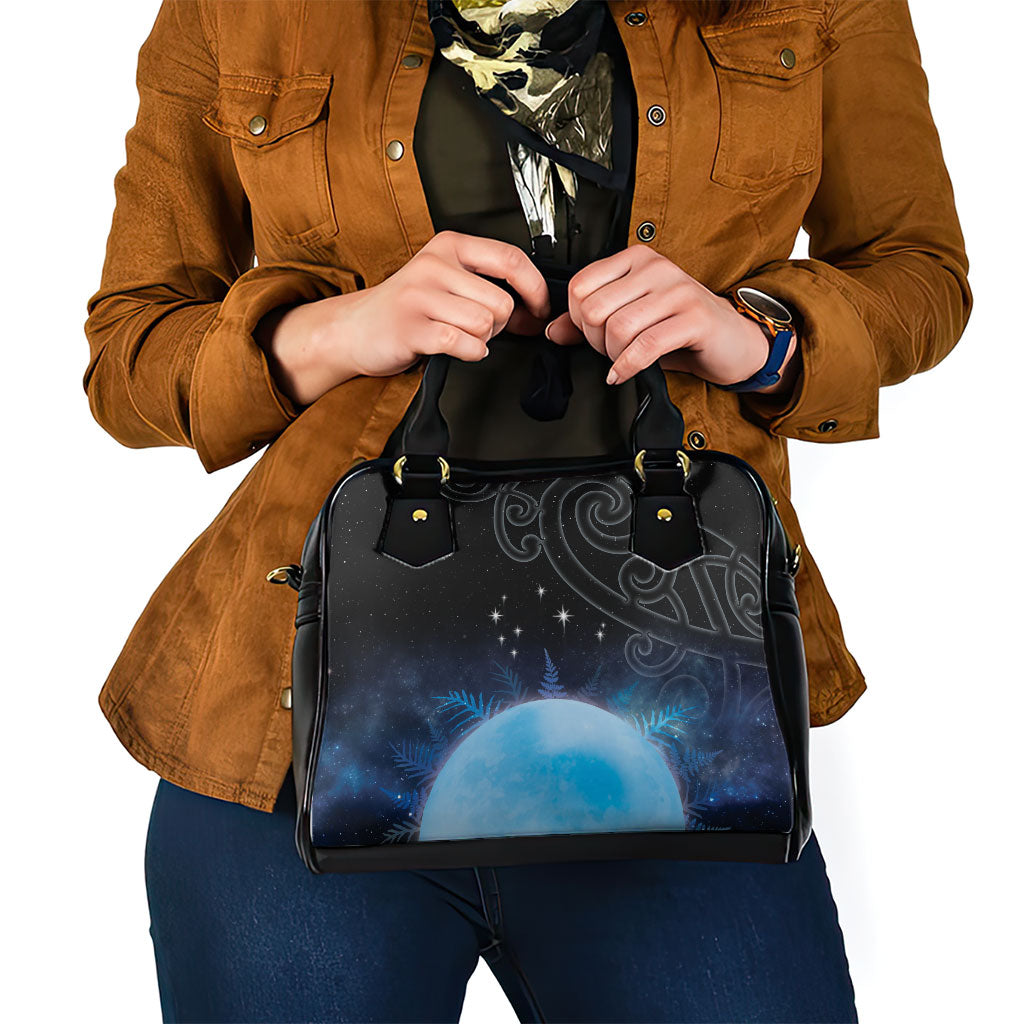 New Zealand Matariki Shoulder Handbag Pleiades Star Cluster Blue Galaxy