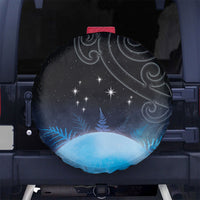 New Zealand Matariki Spare Tire Cover Pleiades Star Cluster Blue Galaxy