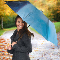 New Zealand Matariki Umbrella Pleiades Star Cluster Blue Galaxy