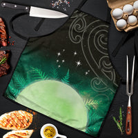 New Zealand Matariki Apron Pleiades Star Cluster Green Galaxy LT05 Green - Polynesian Pride