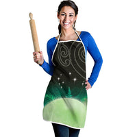 New Zealand Matariki Apron Pleiades Star Cluster Green Galaxy LT05 - Polynesian Pride