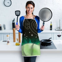 New Zealand Matariki Apron Pleiades Star Cluster Green Galaxy LT05 - Polynesian Pride