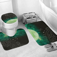 New Zealand Matariki Bathroom Set Pleiades Star Cluster Green Galaxy