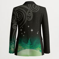 New Zealand Matariki Blazer Pleiades Star Cluster Green Galaxy LT05 - Polynesian Pride