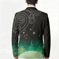 New Zealand Matariki Blazer Pleiades Star Cluster Green Galaxy LT05 - Polynesian Pride