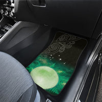 New Zealand Matariki Car Mats Pleiades Star Cluster Green Galaxy