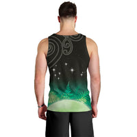 New Zealand Matariki Men Tank Top Pleiades Star Cluster Green Galaxy LT05 - Polynesian Pride