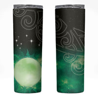 New Zealand Matariki Skinny Tumbler Pleiades Star Cluster Green Galaxy