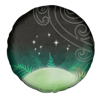 New Zealand Matariki Spare Tire Cover Pleiades Star Cluster Green Galaxy LT05 - Polynesian Pride