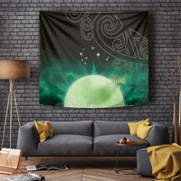 New Zealand Matariki Tapestry Pleiades Star Cluster Green Galaxy
