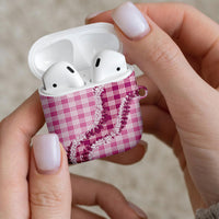 Pink Hawaii Palaka AirPods Case Hawaiian Honohono Lei LT05 - Polynesian Pride