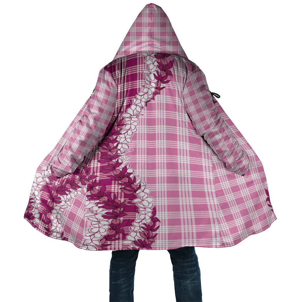 Pink Hawaii Palaka Cloak Hawaiian Honohono Lei