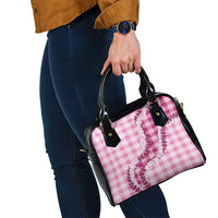 Pink Hawaii Palaka Shoulder Handbag Hawaiian Honohono Lei