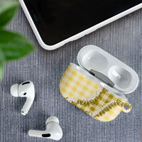 Yellow Hawaii Palaka AirPods Case Hawaiian Honohono Lei LT05 - Polynesian Pride
