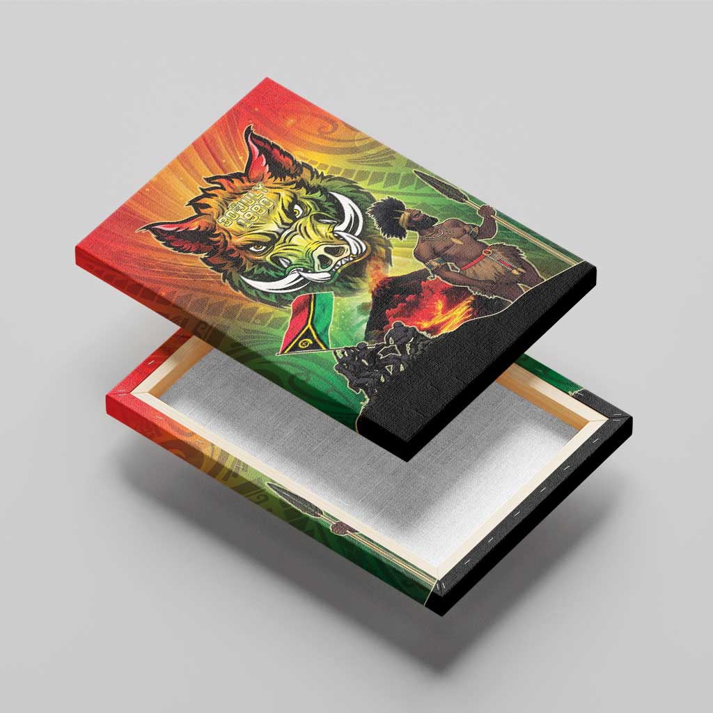 Vanuatu July 30th 1980 Canvas Wall Art Happy Independence Day - Polynesian Pride