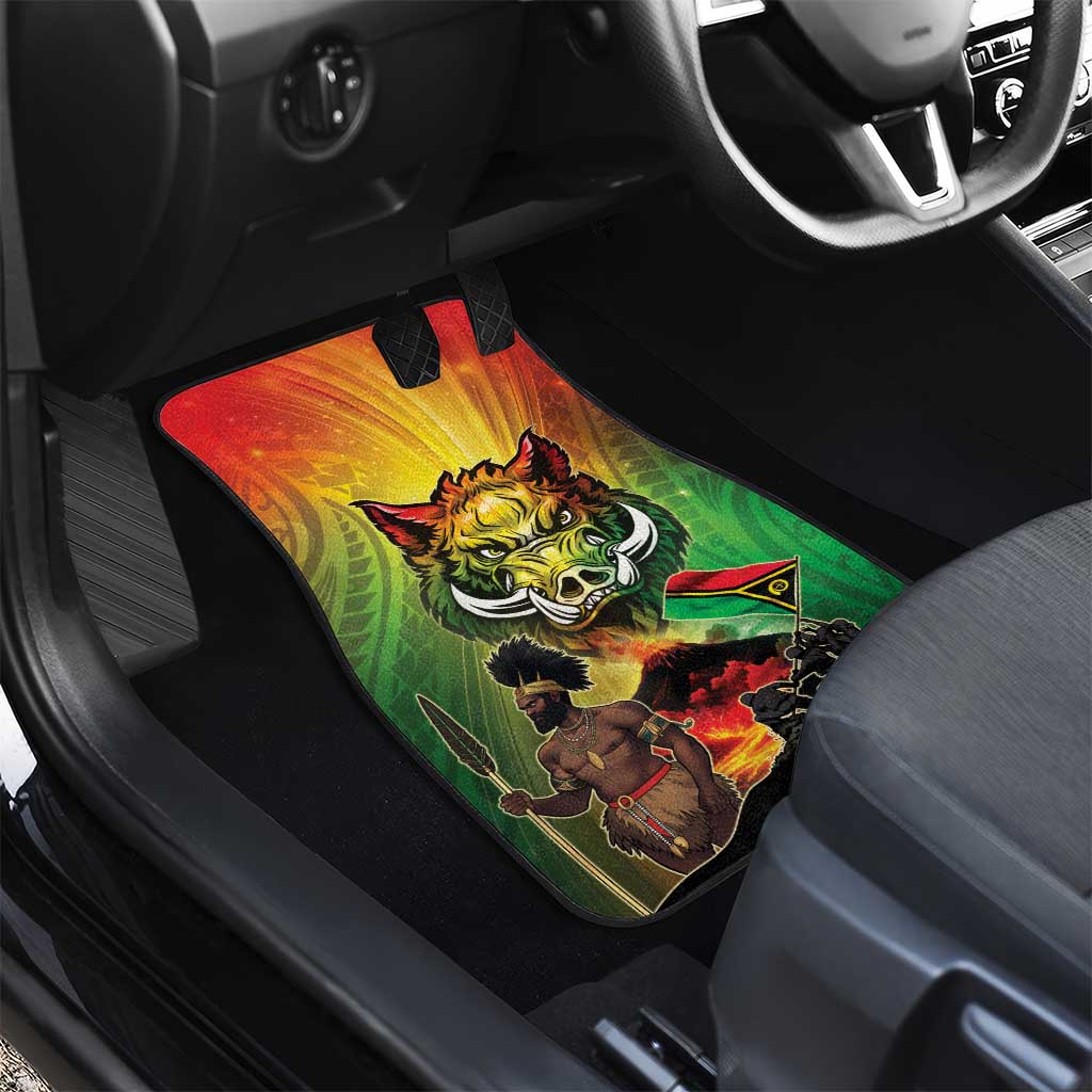 Vanuatu July 30th 1980 Car Mats Happy Independence Day - Polynesian Pride