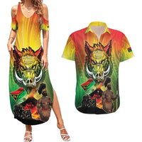 Vanuatu July 30th 1980 Couples Matching Summer Maxi Dress and Hawaiian Shirt Happy Independence Day - Polynesian Pride