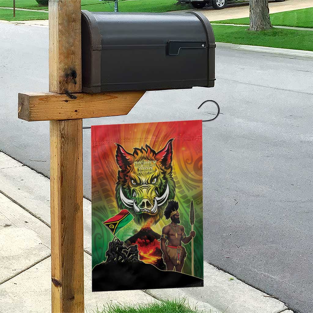 Vanuatu July 30th 1980 Garden Flag Happy Independence Day - Polynesian Pride