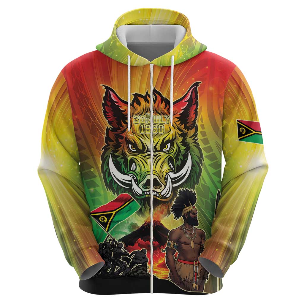 Vanuatu July 30th 1980 Hoodie Happy Independence Day - Polynesian Pride