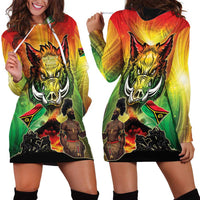 Vanuatu July 30th 1980 Hoodie Dress Happy Independence Day - Polynesian Pride