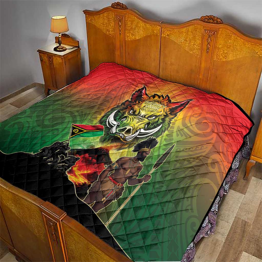 Vanuatu July 30th 1980 Quilt Happy Independence Day - Polynesian Pride