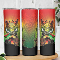 Vanuatu July 30th 1980 Skinny Tumbler Happy Independence Day - Polynesian Pride