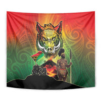 Vanuatu July 30th 1980 Tapestry Happy Independence Day - Polynesian Pride