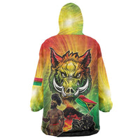 Vanuatu July 30th 1980 Wearable Blanket Hoodie Happy Independence Day - Polynesian Pride